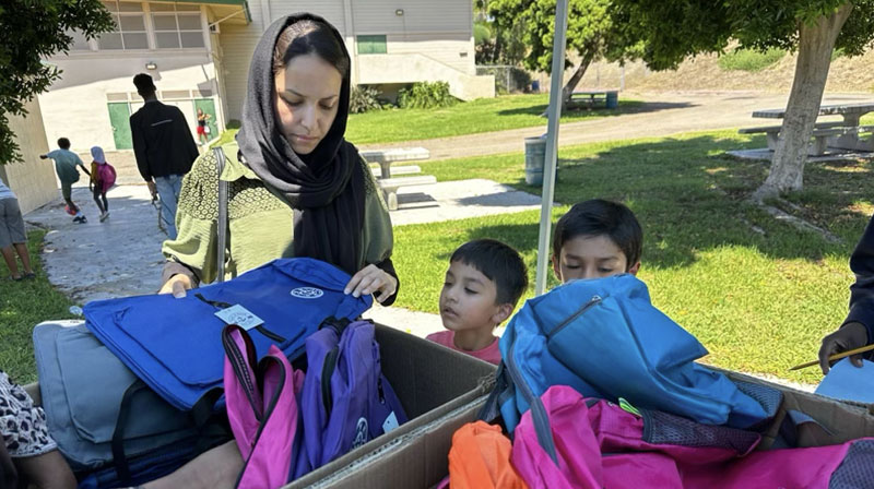 SBAOA Pledges Support with School Supplies for Refugee Youth